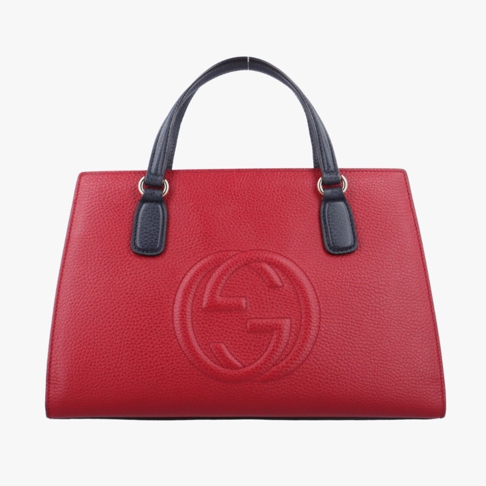 GUCCI Soho Interlocking GG Top Handle bag